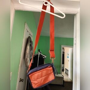 MWL women's small crossbody vynl bag.